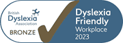 Dyslexia friendly logo