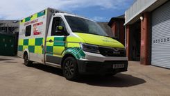 An East of England Ambulance Service ambulance
