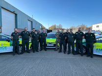 Military co-responders at Peterborough ambulance station
