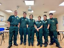Six nurses recruited from overseas in training to work in the ambulance service