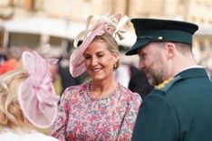 Justin Honey-Jones talking to Sophie, Duchess of Edinburgh