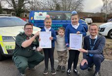 Lovie and Dolly get their CEO commendation from Tom Abell