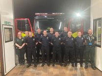 Joint EEAST and HFRS staff training exercise